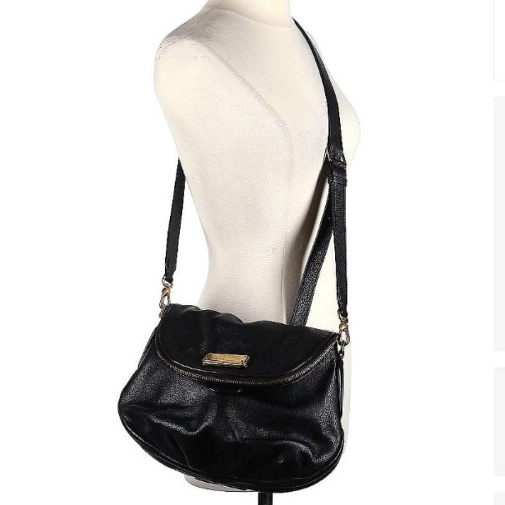 Marc by Marc Jacobs black pebble leather bag